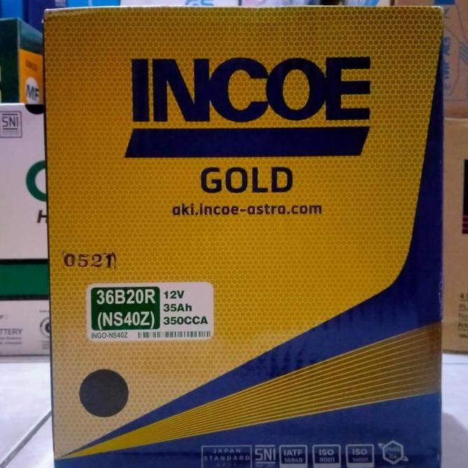 Promo Accu / Aki Incoe Gold NS40Z Diskon