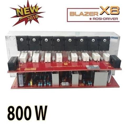 Kit Power Profesional Amplifier Blazer X8 Rosi-Driver 800W Mono Yiroshi 800 Watt Mixer High Quality