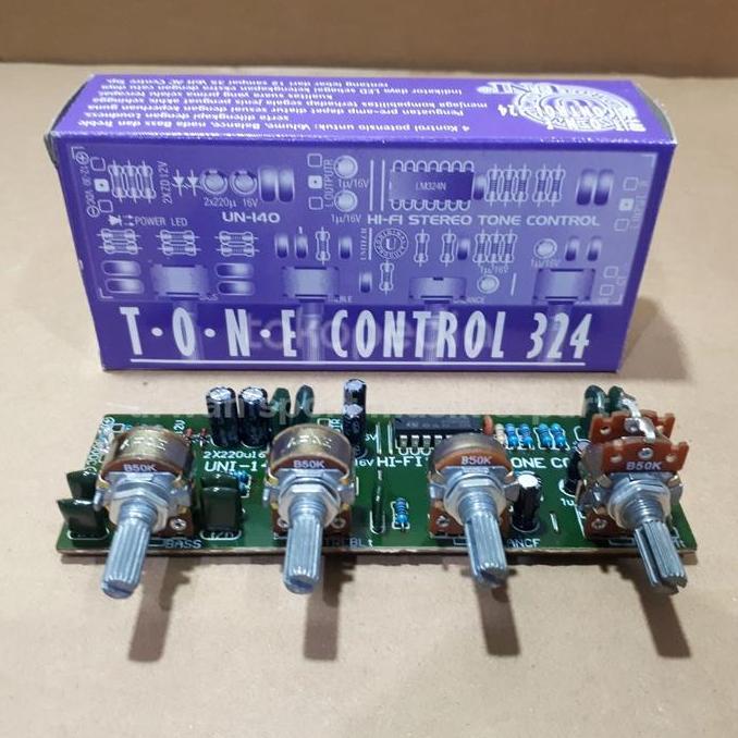 Modul Kit Tone Control Hifi Lm 324 Stereo Terbatas