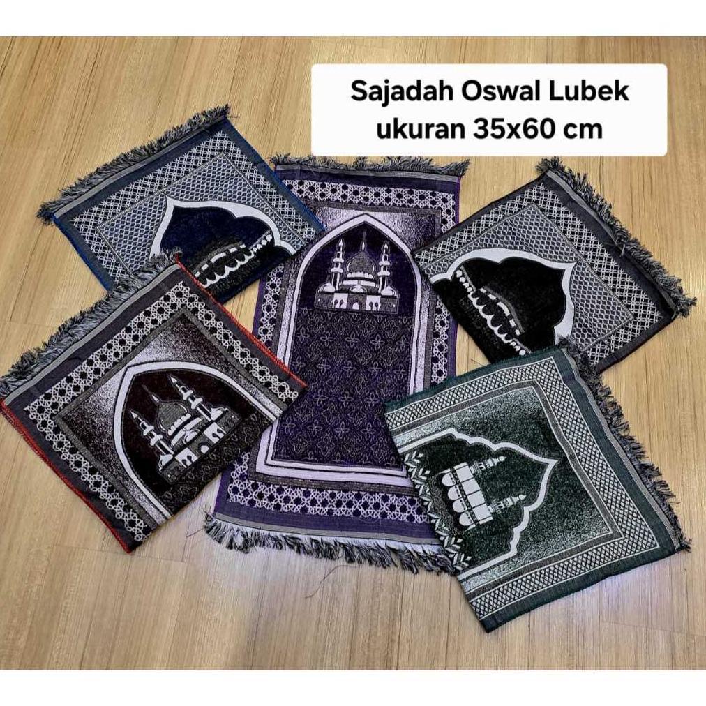 Murah  Paket Souvenir Tile Sajadah Oswal+ Tasbih Sovenir Parcel Sajadah