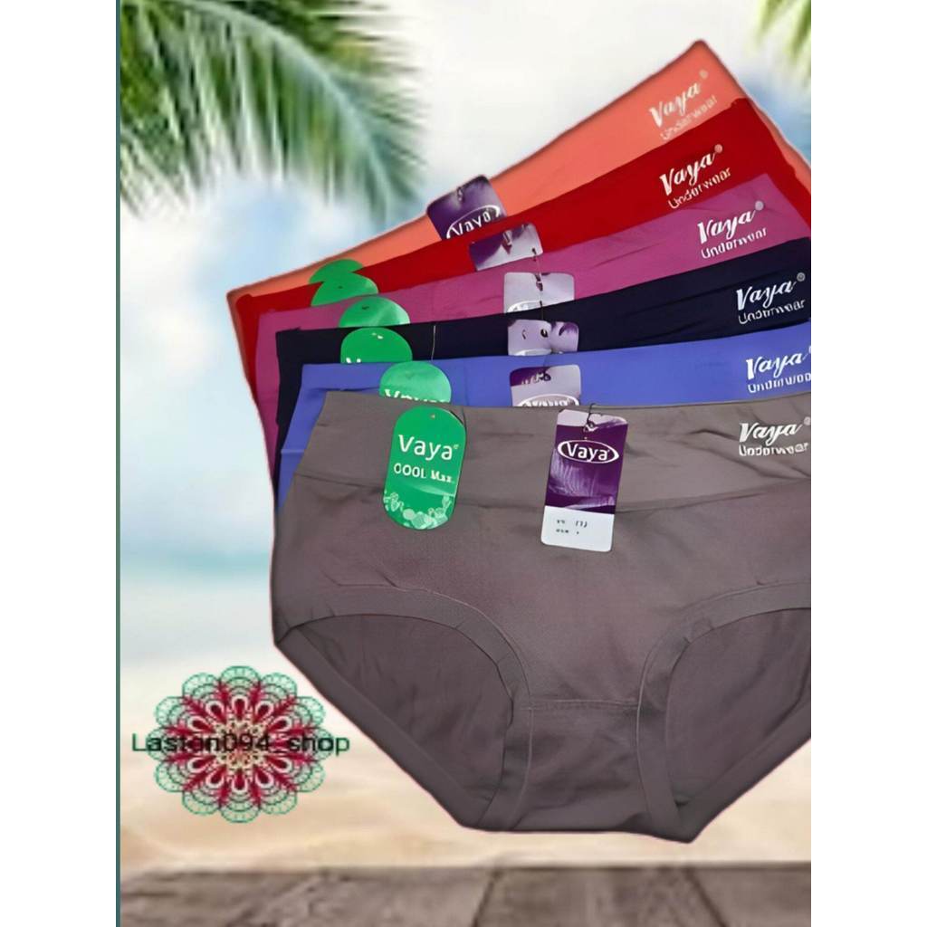 GRATIS ONGKIR... Isi 6 Pcs Celana Dalam Vaya underwear Celana Dalam Wanita Terlaris