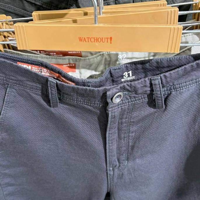 CELANA PENDEK MERK WATCHOUT ORIGINAL PREMIUM Pria Katun Casual