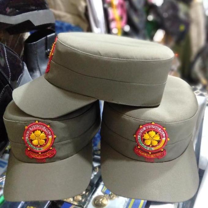 Topi Komando Pol Pp Hijau