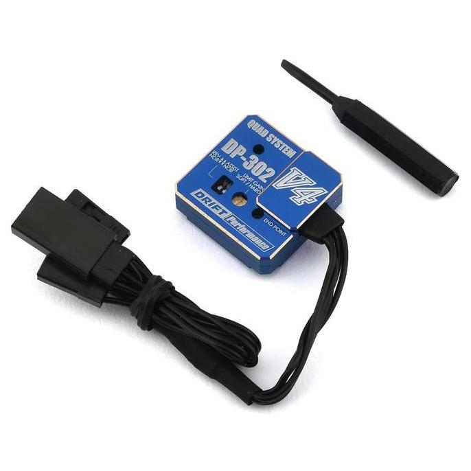YOKOMO DRIFT PERFORMANCE BLUE DP-302 V4 QUAD SYSTEM STEERING GYRO #DPP-302V4BL