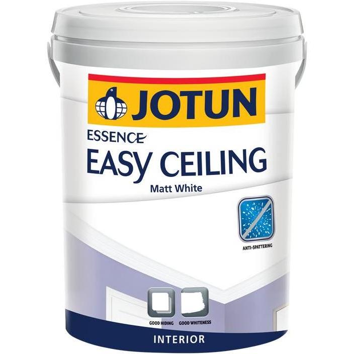 JOTUN CAT KHUSUS PLAFON GIPSUM GRC TRIPLEK JOTUN EASY CEILING CAT PLAFON Paint Putih White Best Qual