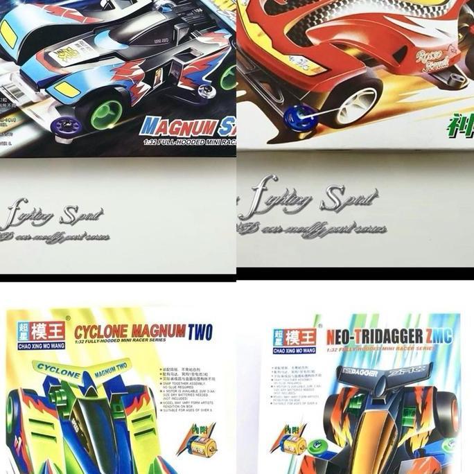 Rep Tamiya mini4wd Mowang magnum diospada tridager zmc