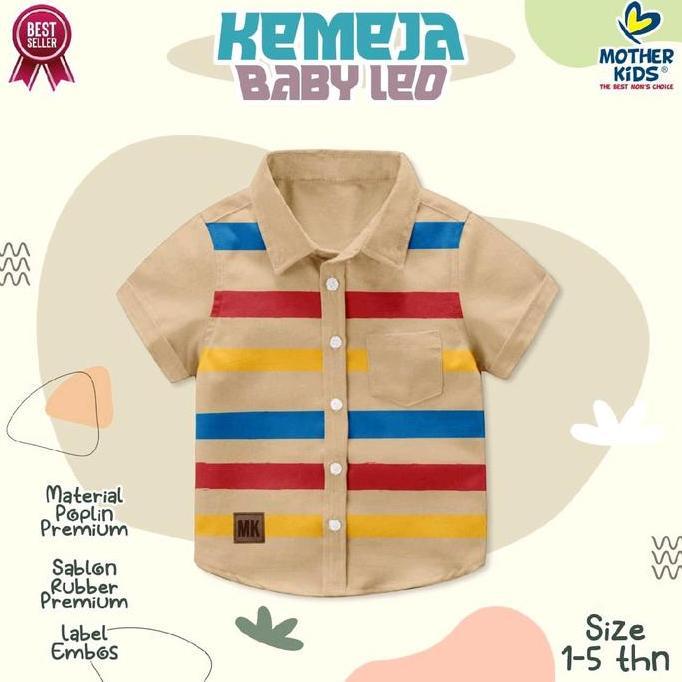 kemko poplin anak kemko baby leo anak kemko anak motiv kemeja anak cowok baju anak cowok kemko anak 