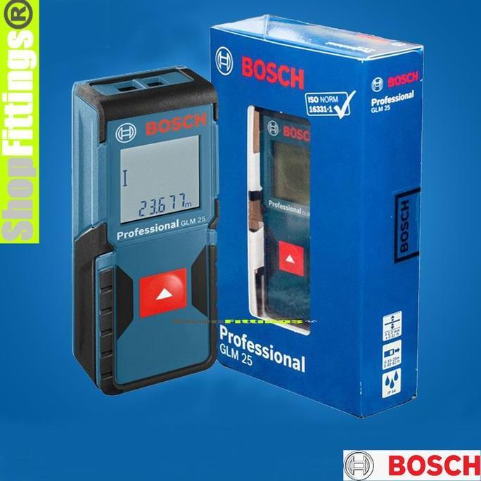 Ready Bosch GLM 25 40 Laser Distance Measure Digital Meteran Alat Ukur Jarak