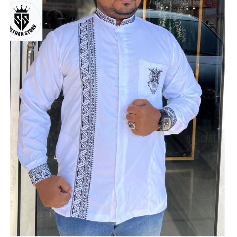 Awet Koko Bordir Pintu Aceh Original Termewah Lengan Panjang