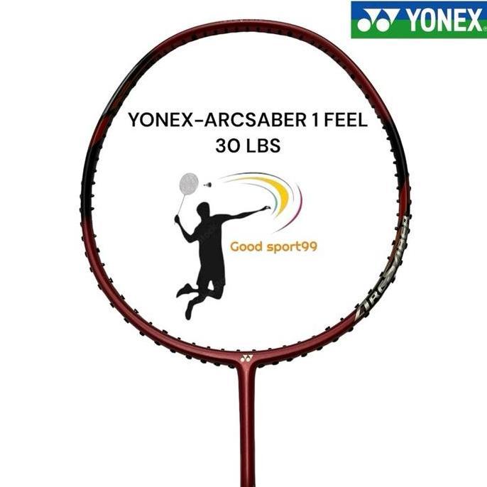 RAKET BADMINTON YONEX ARCSABER 1 FEEL / BONUS TAS COVER YONEX & GRIP HANDUK