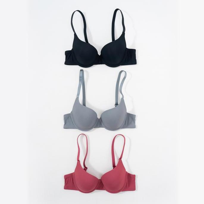 Young Curves Bra ContourRib3/4 Cup Wired C03-10408B