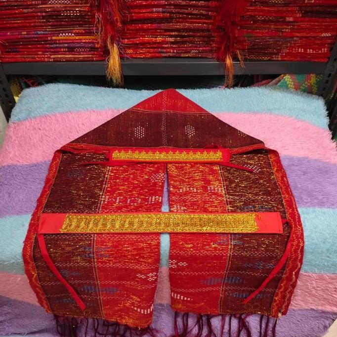 PAKET 3 SORTALI ANAK - IKAT PINGGANG ANAK - ULOS SADUM HANDE HANDE / ULOS BATAK TOBA /ULOS BATAK mur
