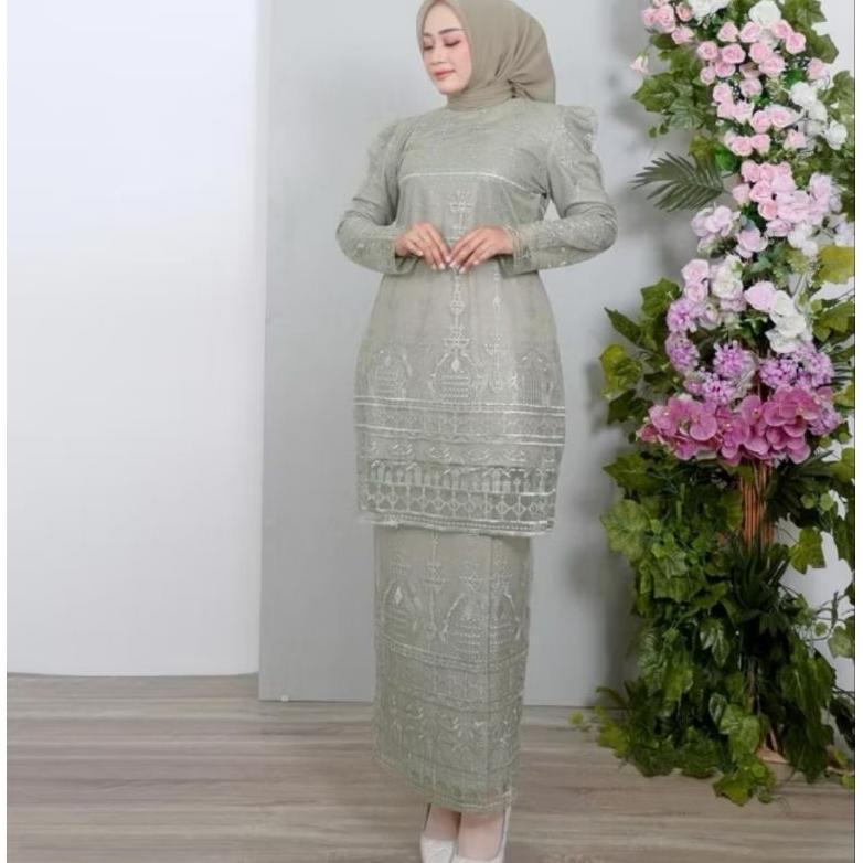 SETELAN KURUNG MELAYU - SETELAN KURUNG MALAYSIA - KEBAYA TILE - BAJU PESTA