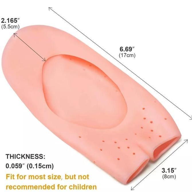 INSOLE SEPATU WANITA ALAS SEPATU SILIKON GEL KAUS KAKI SILIKON