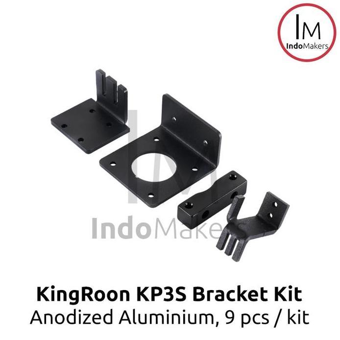 Ready  Kingroon 3D Printer KP3S Bracket Kit Anodized Aluminium Platform