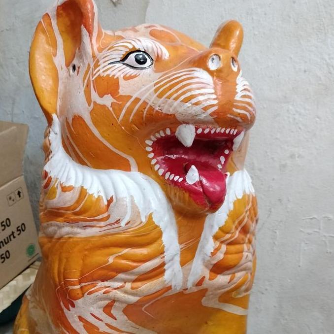 Ready Celengan Super Jumbo / Celengan Macan Tanah Liat murah