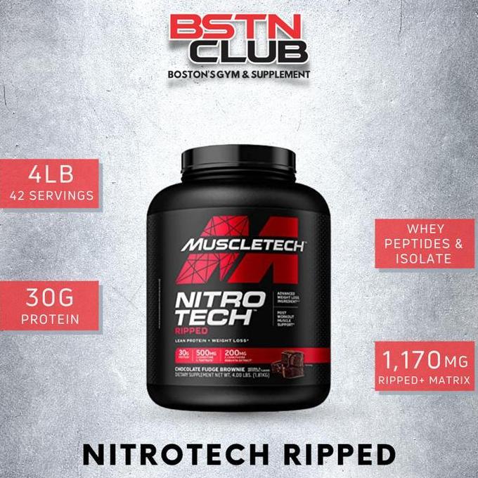 NITRO TECH RIPPED 4 LBS 1.81kg