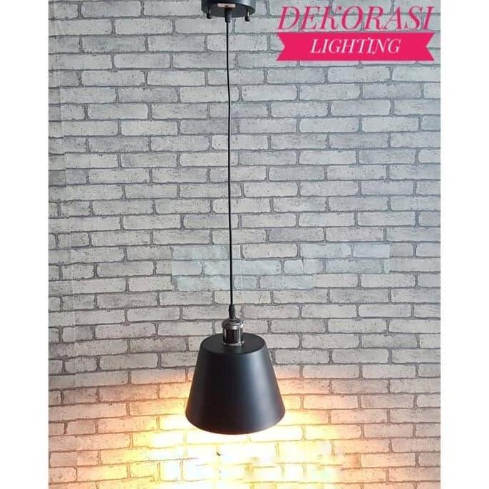 Lampu gantung hias minimalis warna warni decor cafe lighting
