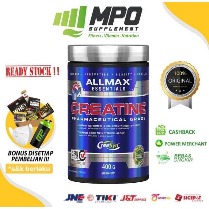Allmax Nutrition Micronized Creatine 400gr Allmax Creatine Monohydrate