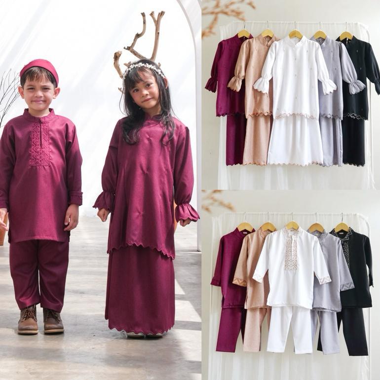 VALUE PACK CAHAYA RAYA SERIES TUNIK SET & KOKO SET ANAK 1-7 TAHUN | BAJU KURUNG ANAK PEREMPUAN SETEL