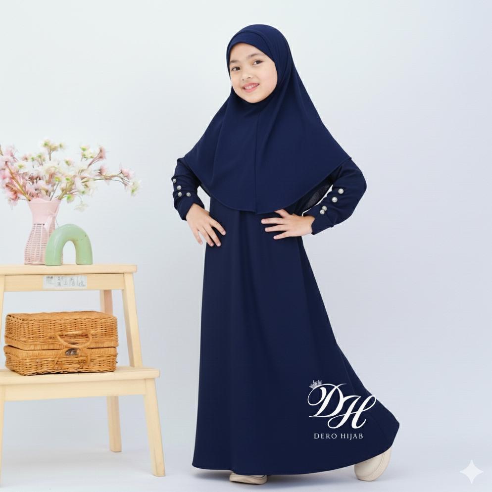 LIMITED Abaya Set Gamis Anak Perempuan Usia 1 - 12 Tahun