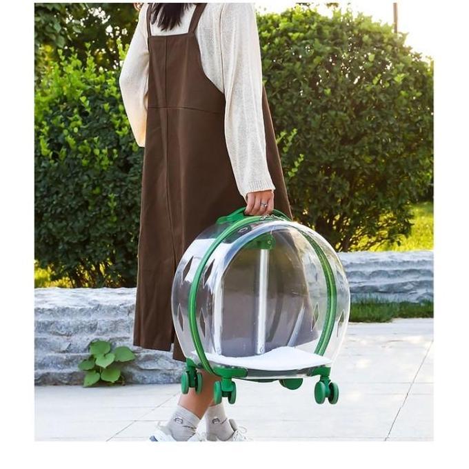 Tas Troli Kucing Premium Tas Dorong Pet Cargo non Ransel Carrier