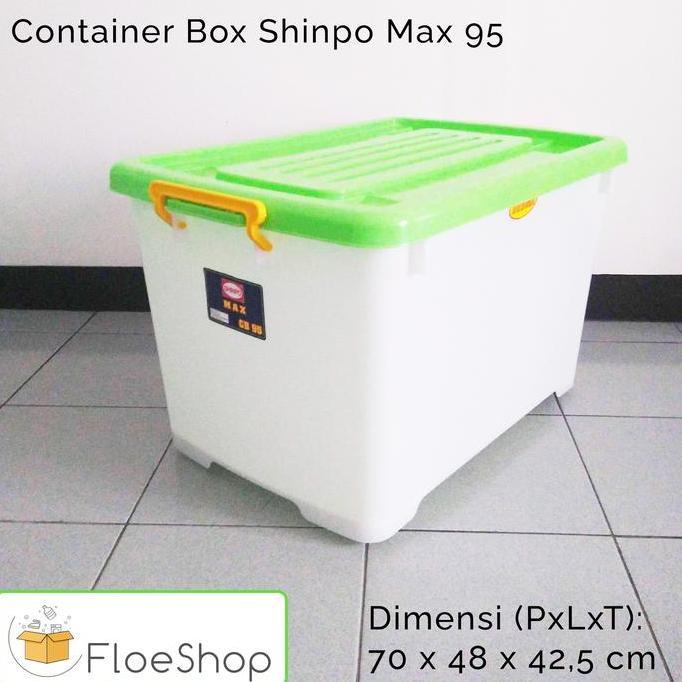 Box Container / Kontainer Shinpo CB 95 Max (95 Liter)
