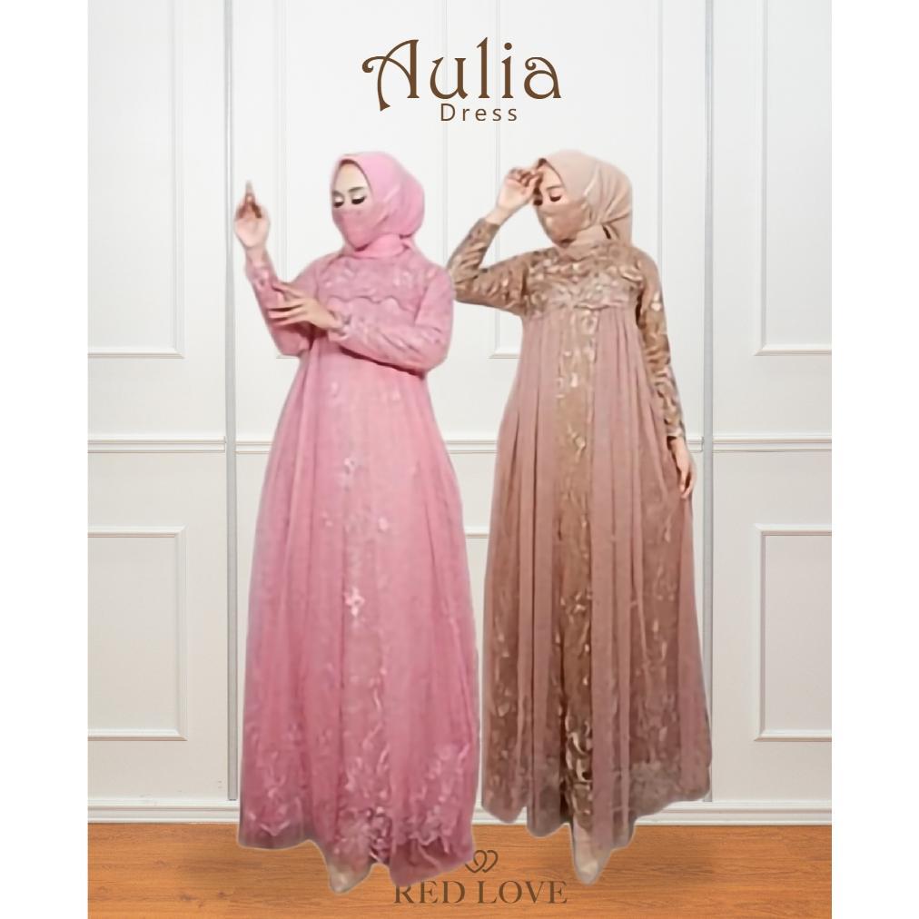 Redlove - Gamis / Baju Muslim Aulia Tille Mutiara