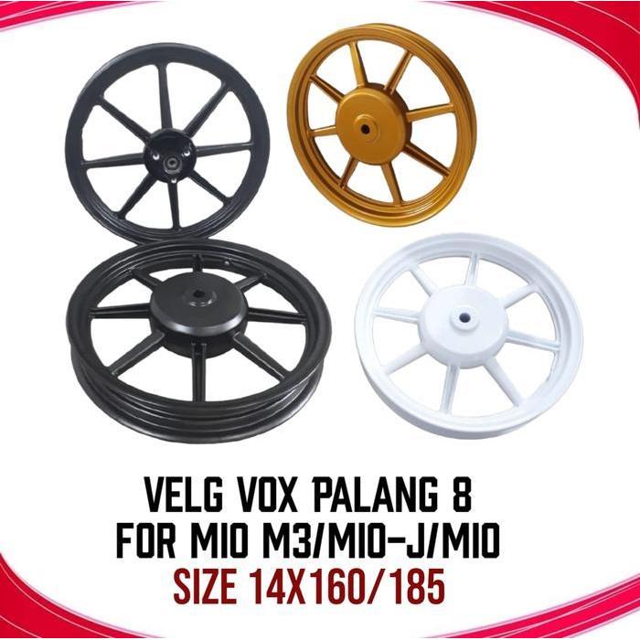 Ready Velg VOX Palang 8 Mio M3/MIO J/MIO