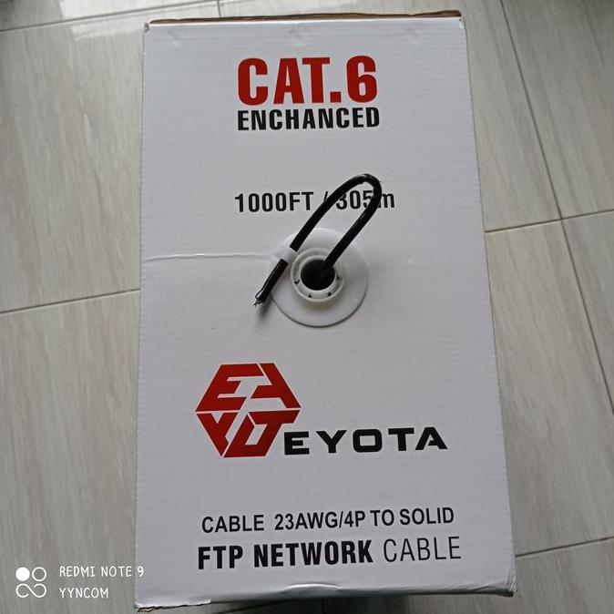 KABEL LAN OUTDOOR 305 METER CATE 6