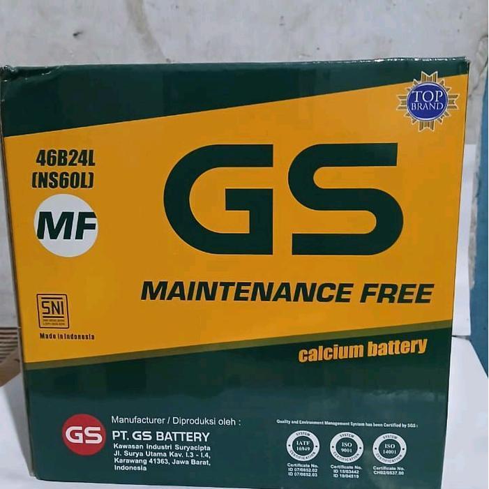 Ns60L/Ns60 Mf Kering Astra Otopart Aki Mobil Avanza 45 Ampere Car Kendaraan Original Dan Terpercaya