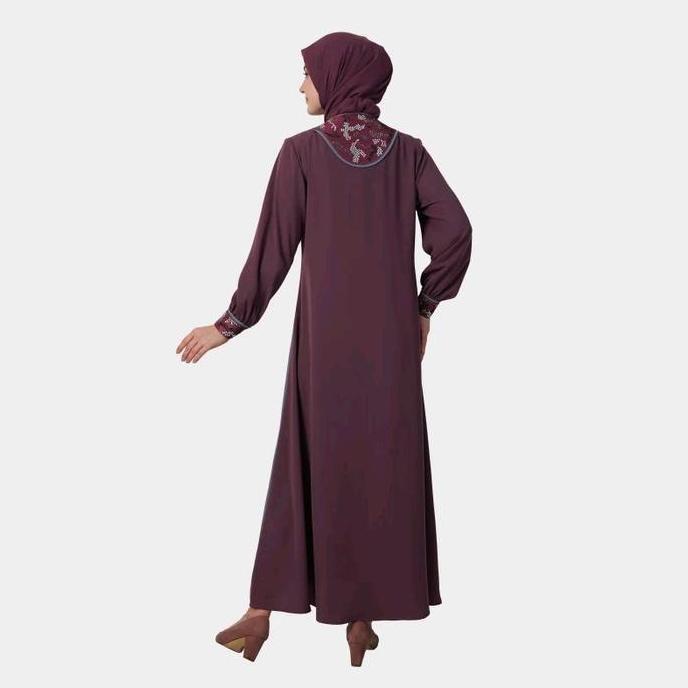 Diskon A7833 - Abaya Hikmat Fashion Original Set Hijab
