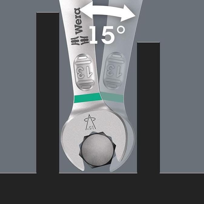 Wera 05 - Kunci Ring Pas 19 x 230 mm 6003 Joker Combination Wrench Wera Tools