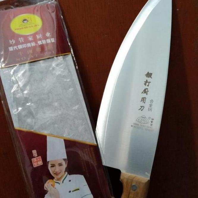 Wilwod- Pisau Dapur Cina Yang Jiang Golok Cincang Pisau Iris