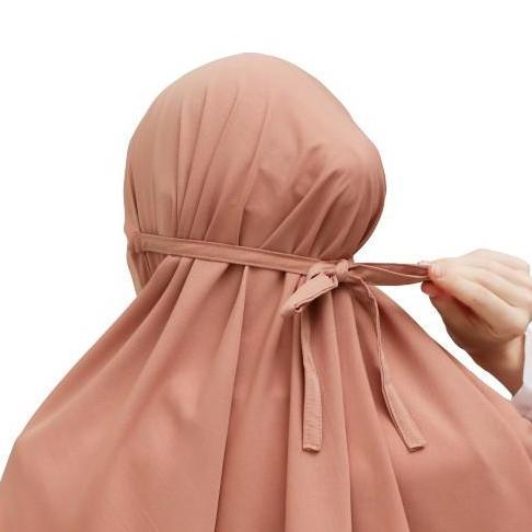 100 ribu dapat 6 pcs Hijab Bergo Jersey Tali Instan Jersey Premium SUM