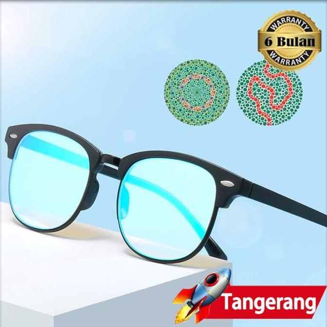 SMO Kacamata Buta Warna Merah Hijau Enchroma Pria Dan Wanita