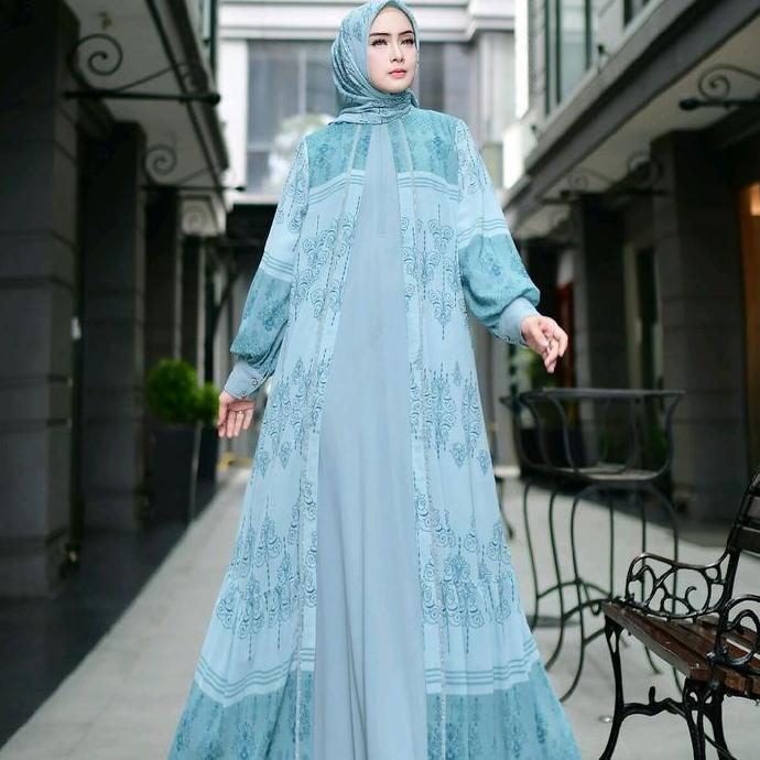 Miliki Gamis Shabira Set Hijab Segi Empat V2 Arsyakayla