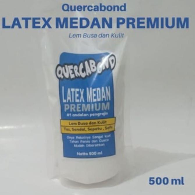 Ready Quercabond Latex Medan Premium. Lem Latex Untuk Busa dan Bahan Kulit murah