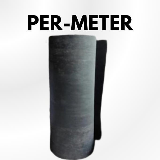 Ready Permeter Karpet Talang Air Hitam Tinggi 55 cm Tebal 1 mm Karpet Atap GentengAlas Meja Lantai A