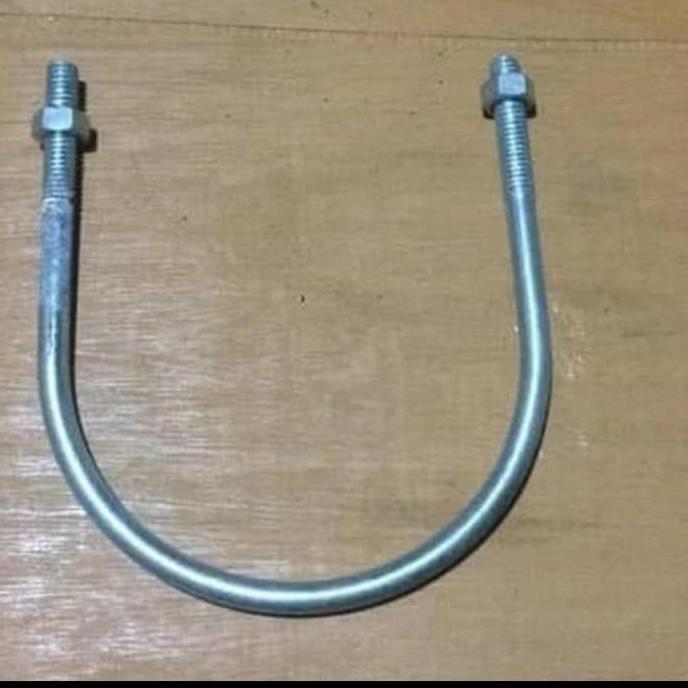 Ready U bolt 6 inch besi 12 mm