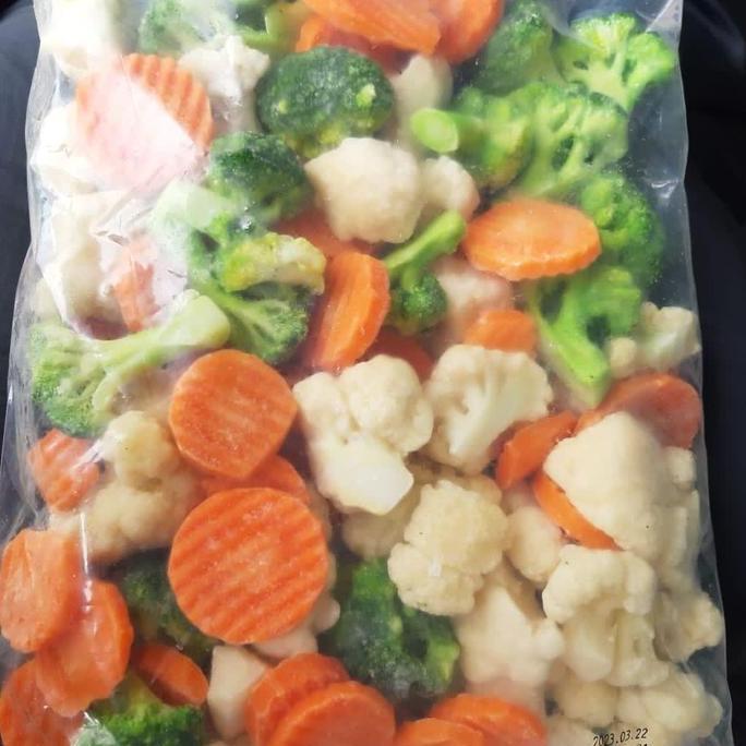 Naturalbig- Paket Sayuran Beku Vegetables Frozen Capchai Capcay Capcai Cap Cai California Mix 1Kg