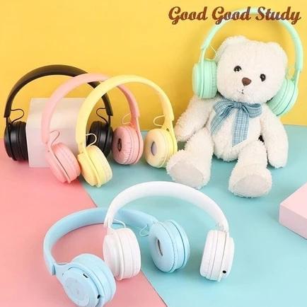 NEW DEALS Headphone Macaron Wireless Y08 /Stn 36 Bluetooth Headphone Macaron Y-08 /Stn 36