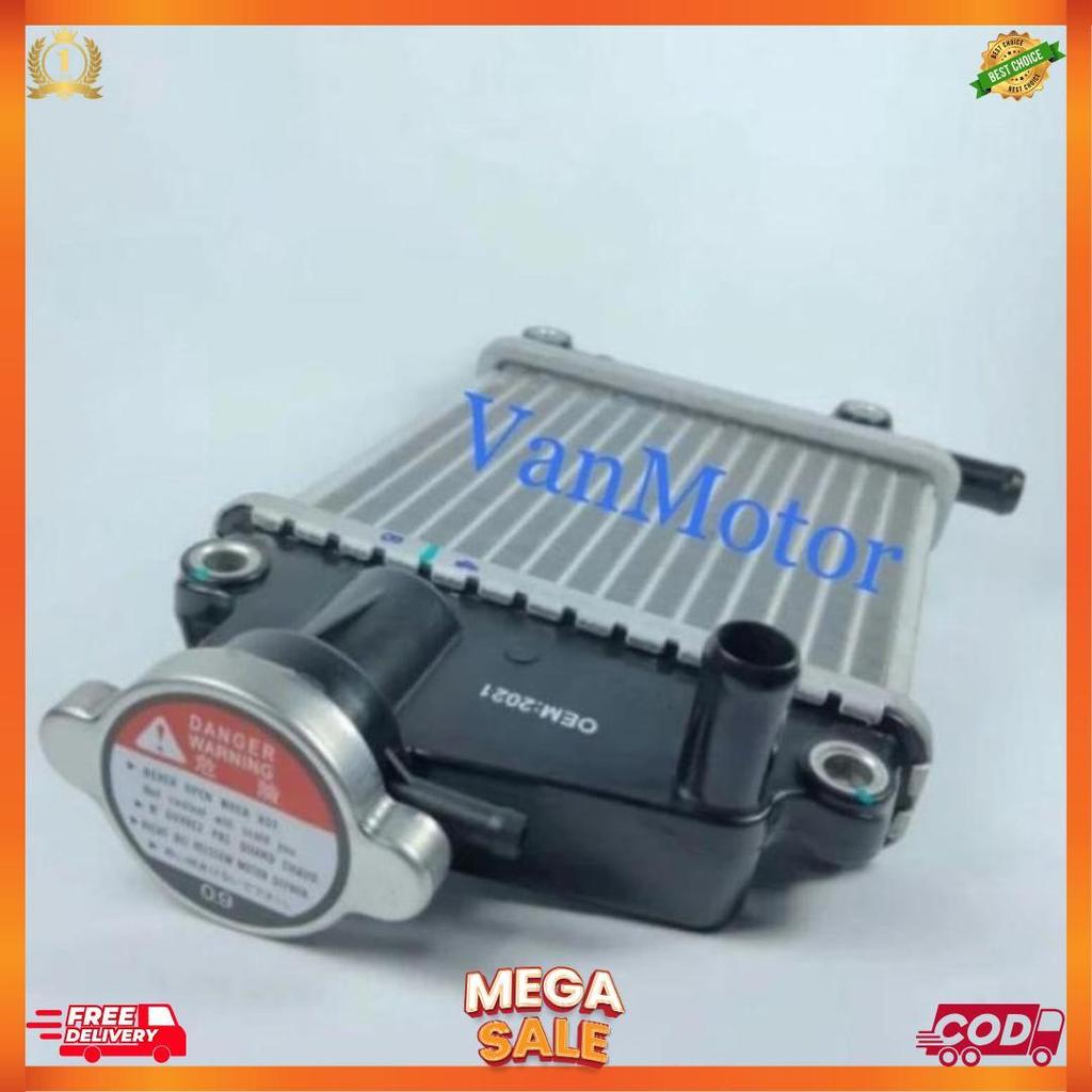 RADIATOR VARIO 110 KARBU VARIO TECHNO TEKNO KARBU HONDA KVB SET TUTUP RADIATOR [S1]