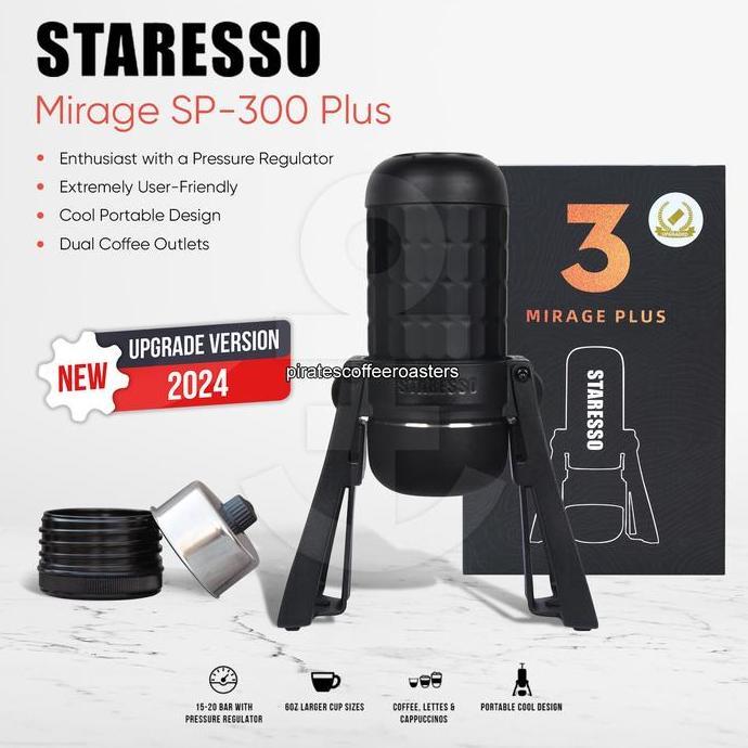 Staresso SP-200 SP-200m SP-300 Plus Portable Coffee Maker New Version