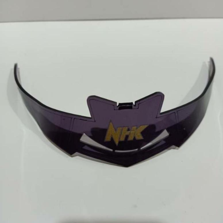 NEW Spoiler NHK Gp1000 / spoiler helm nhk gp1000 r75 Hitam Bening