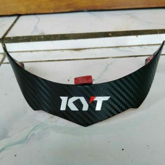 NEW PRODUCT Spoiler Helm Kyt Rc7 Carbone Full Face