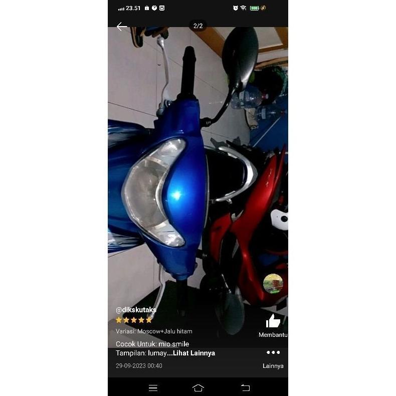 NEW promo handgrip + Jalu stang Moscow model RCB universal semua motor Mio Vario Beat Jupiter MX Jup