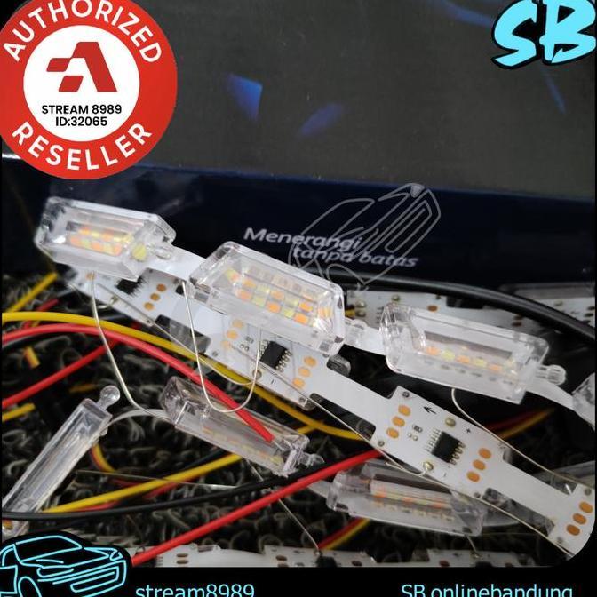 Led Drl Autovision Kometa Running Orange White Crystal Sen Alis Premium