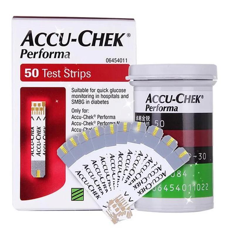 (EXP:Newest) Accu Chek Performa Test Strips Blood Glucose Meter Sugar Actieve Diabetic Tester