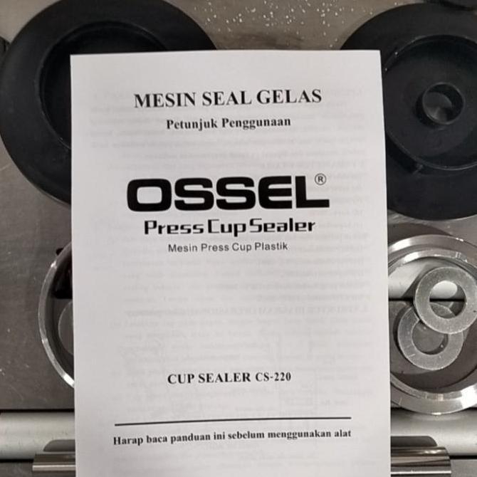 [New Design] Mesin Cup Sealer / Mesin Press Cup Minuman CS 220 OSSEL